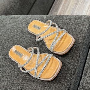 Steve Madden sparkly sandals